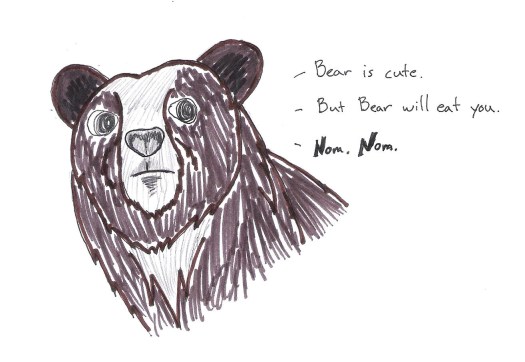 nom nom bear
