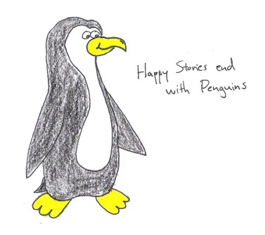 Happy penguin