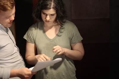 Jessie and partner/director for this play Stefan Hartmann discuss the script.