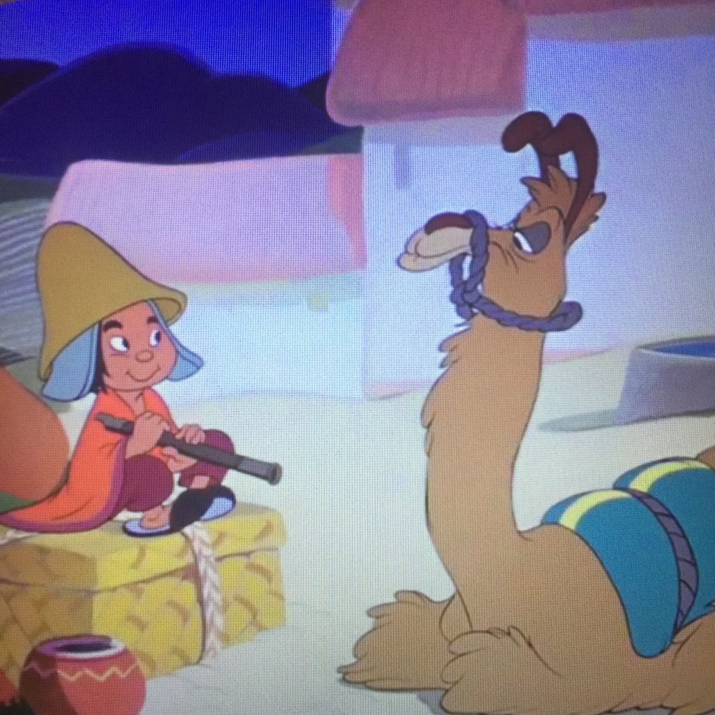 The way lamas should behave.