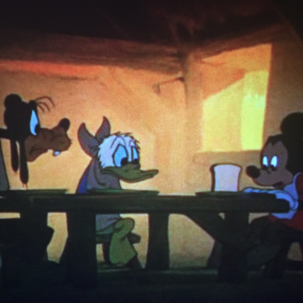 The gang's all here...except Pluto...and Minnie....and Daisy....