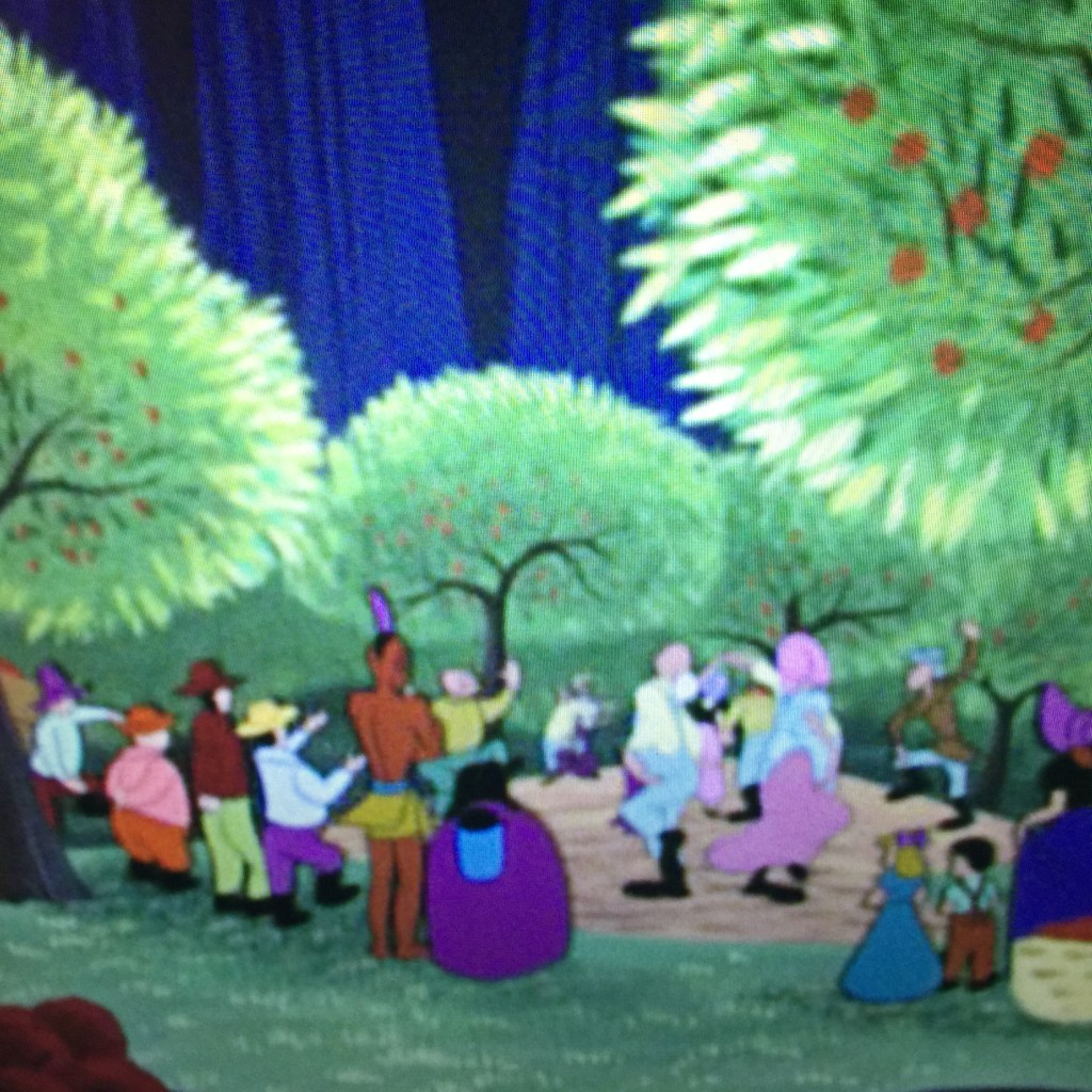 Everyone showed up for the party...even that one Native American guy. Only one. Just one.