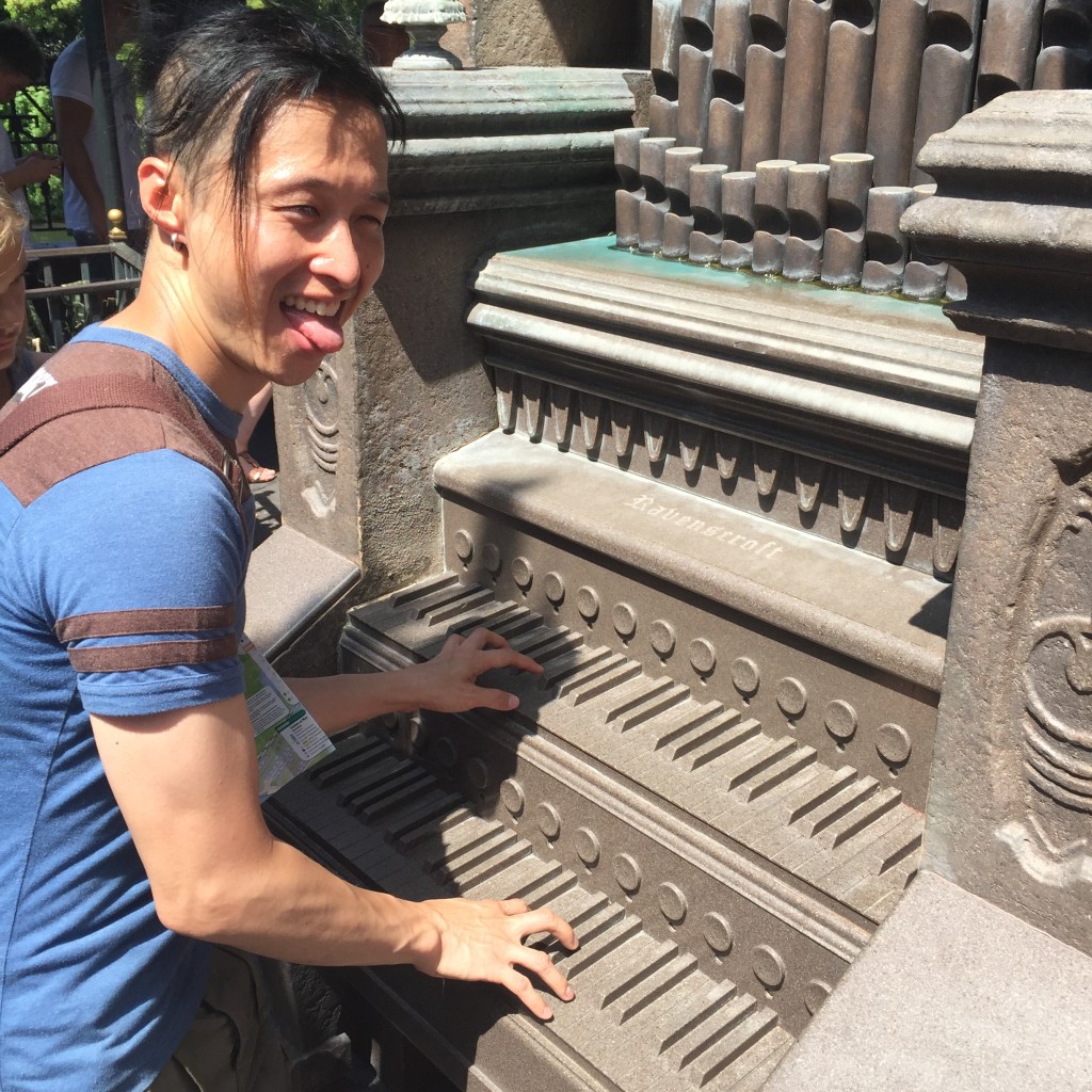 Carl plays a pre-proposal jam session, even though he doesn't know it yet.