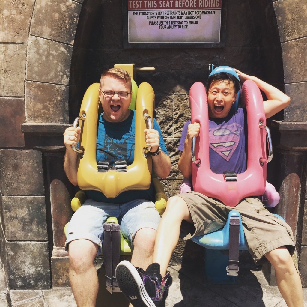 Dating an actor is sort of like a roller coaster ride...of emotions!