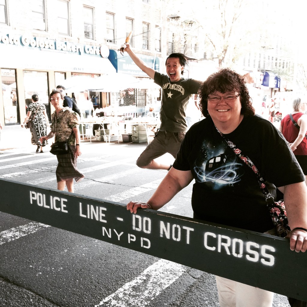 My mother and Carl...bonding?