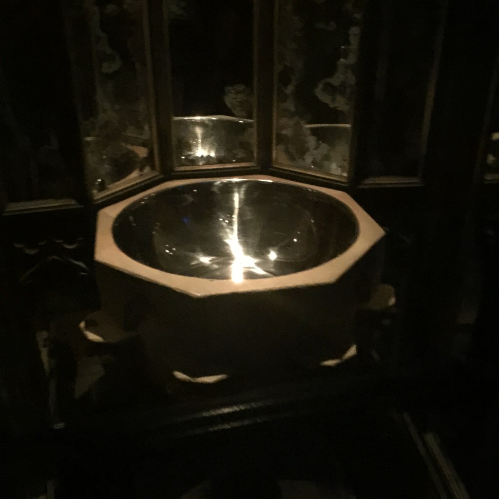 If you look close, you can see Snape being a jerk in the past.