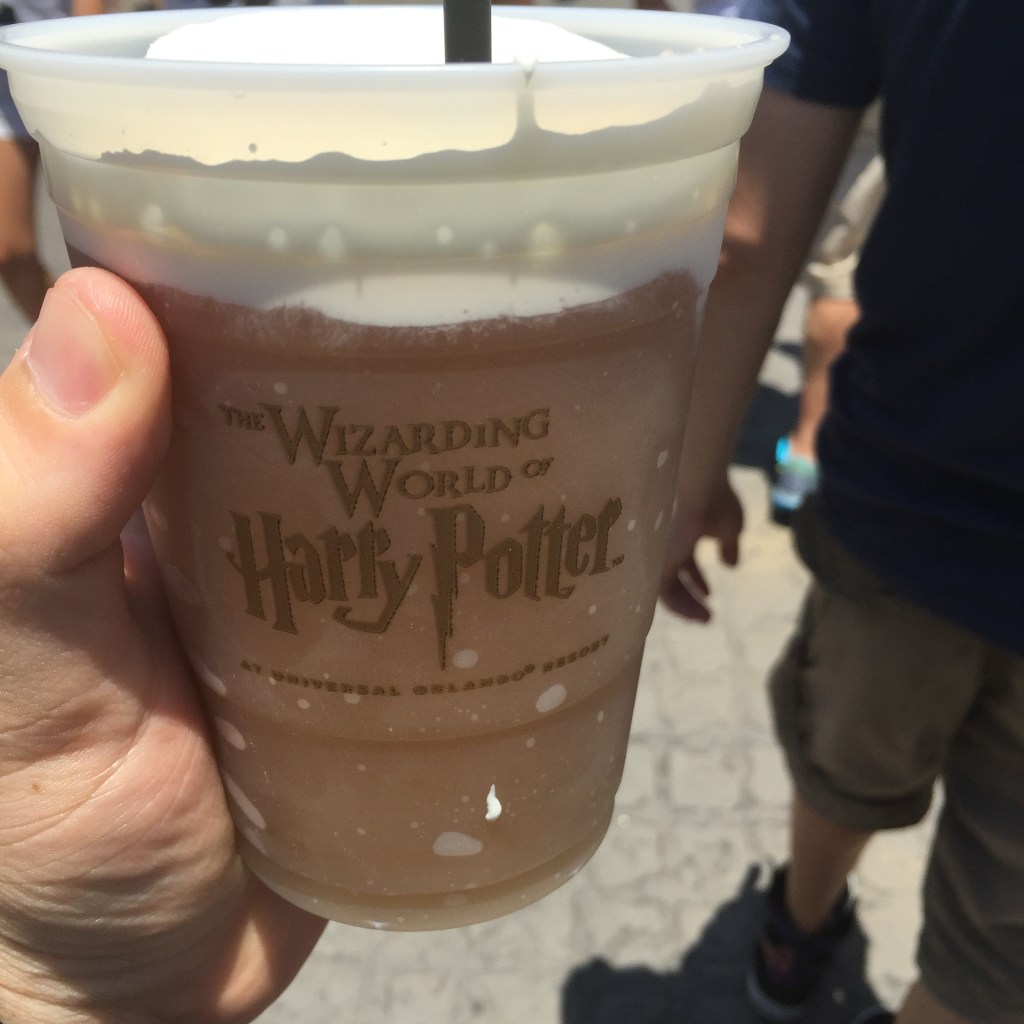 How real Butterbeer is meant to look.