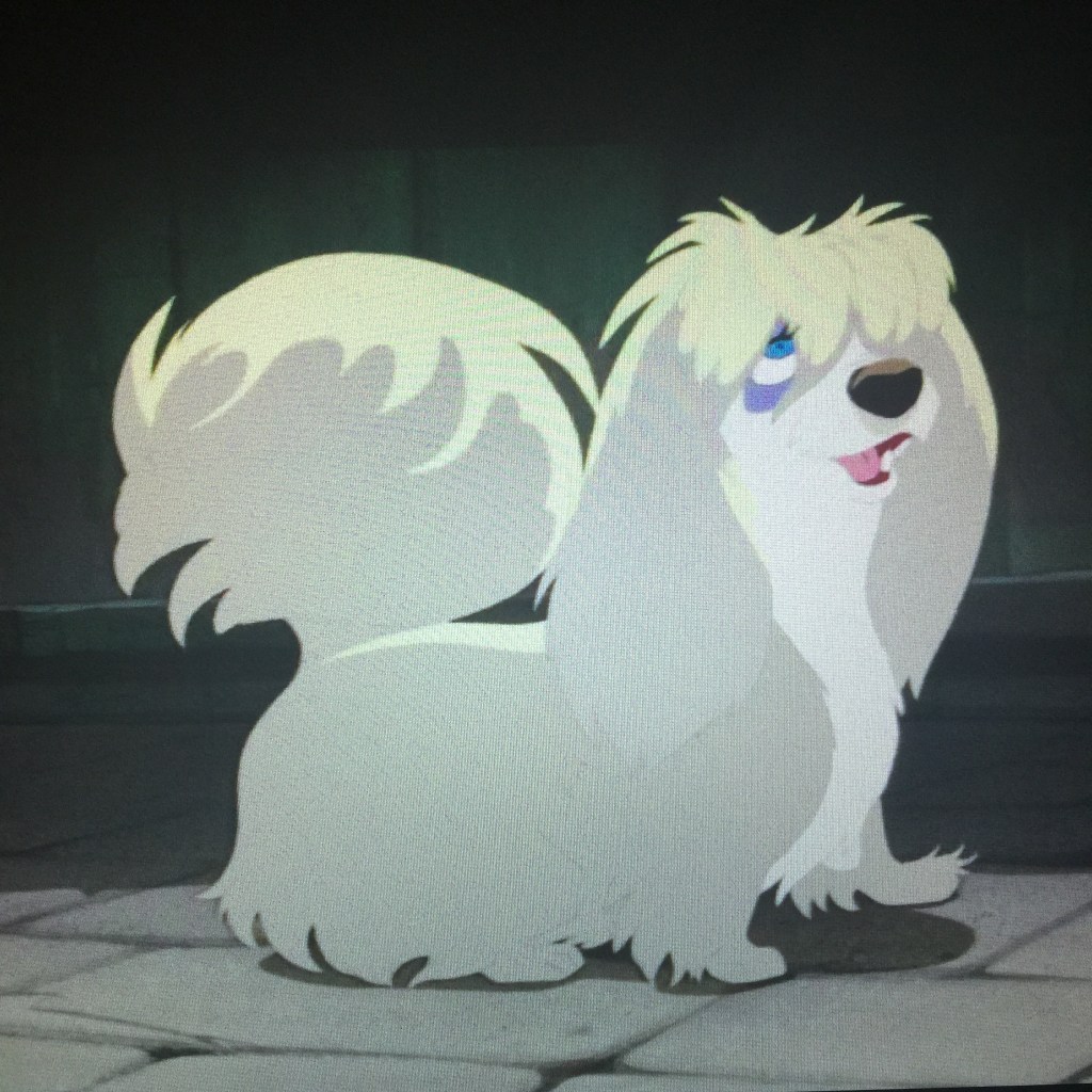 He's a tramp, but I love him.