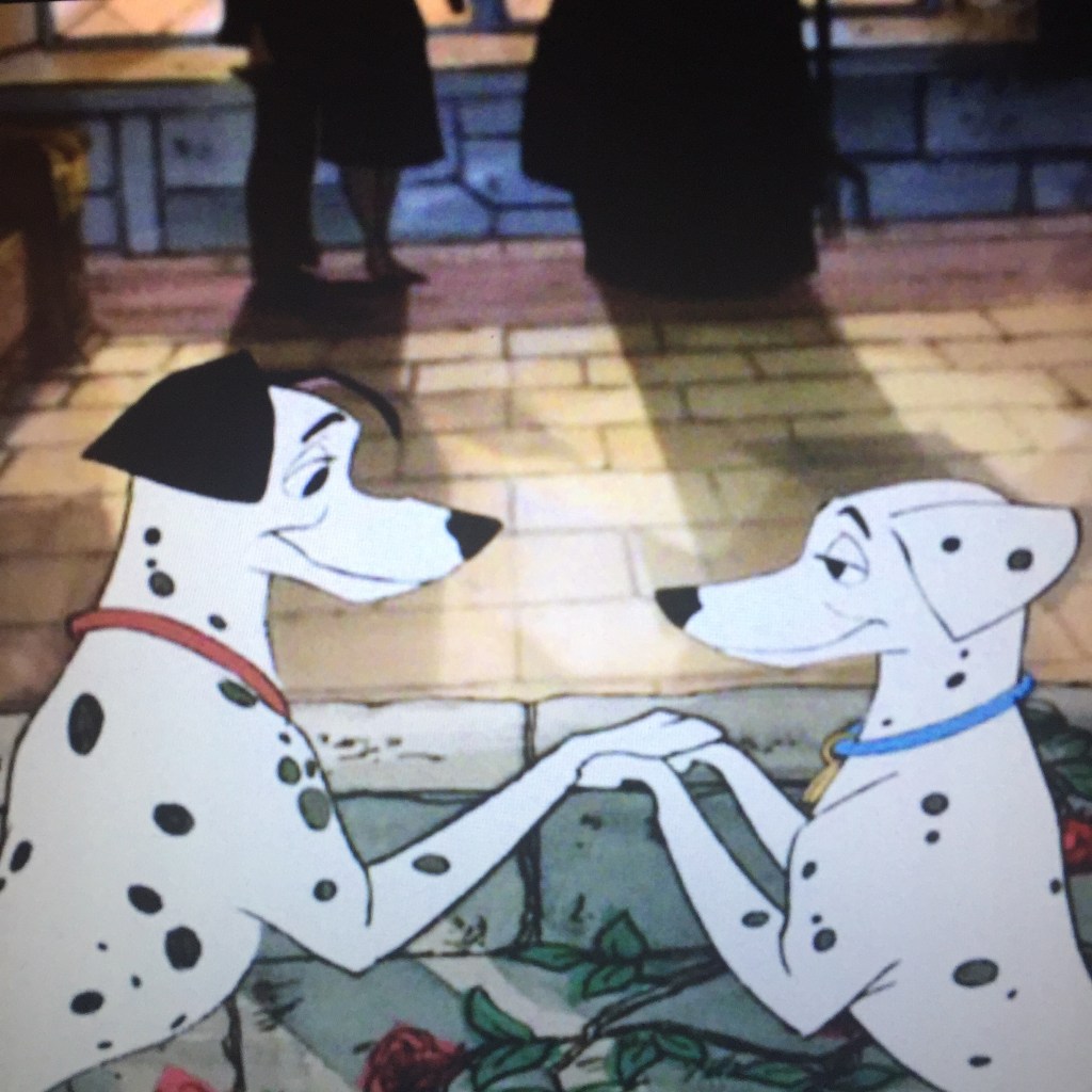 This is also the first dog wedding in Disney history.
