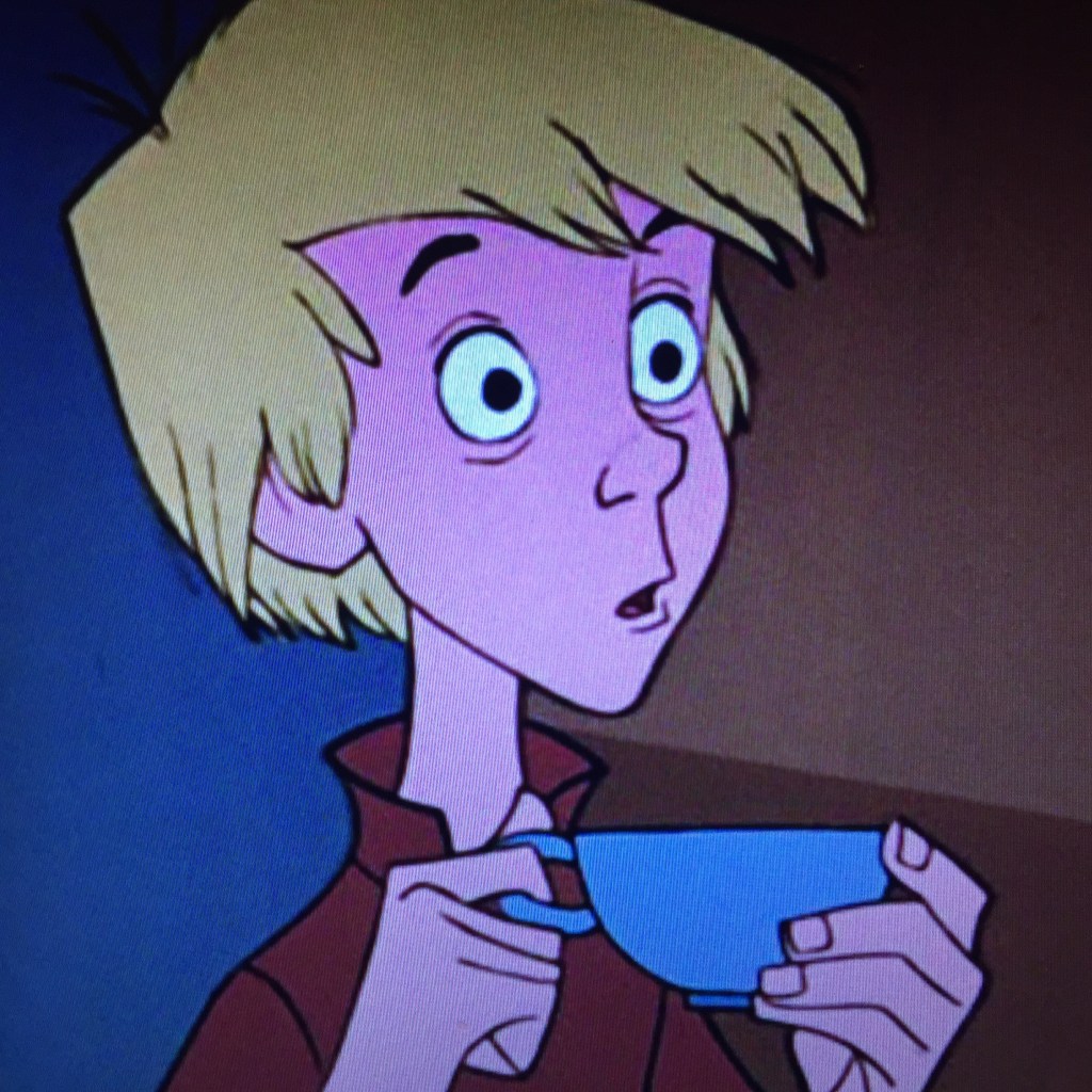 This version came complete with more dramatic looks such as this one.