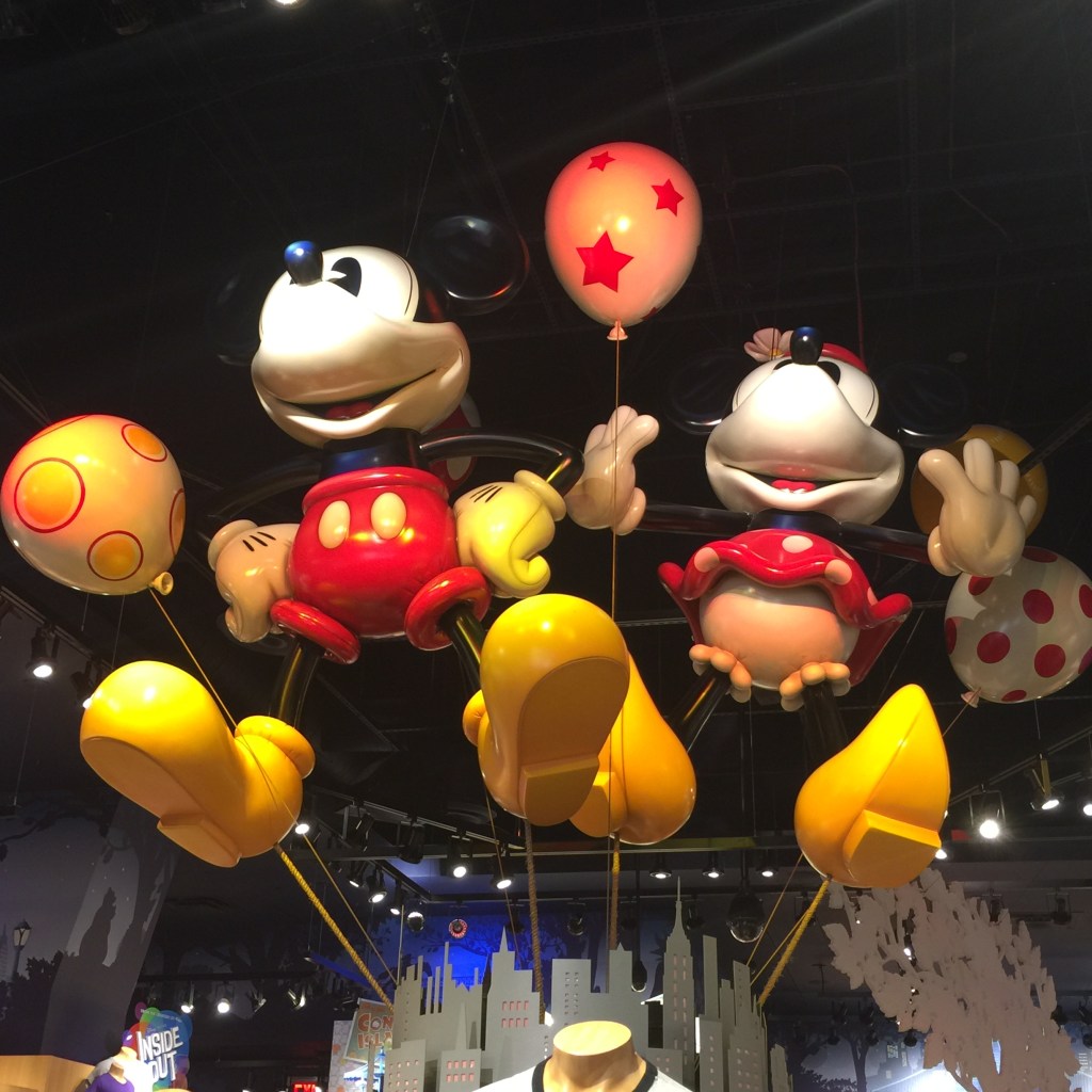 There is no question of whether or not you are inside a Disney themed store.