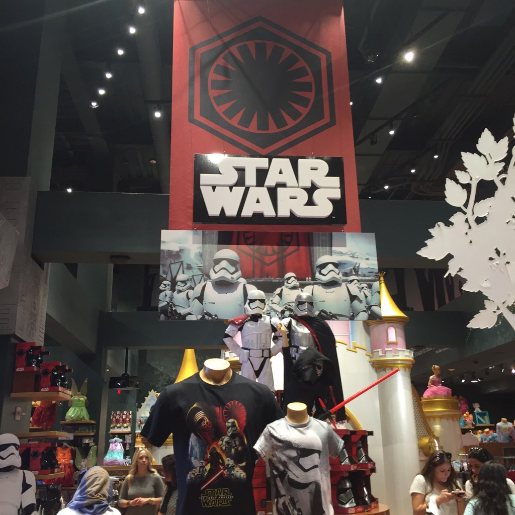 In Soviet Russia, Star Wars section finds you. 