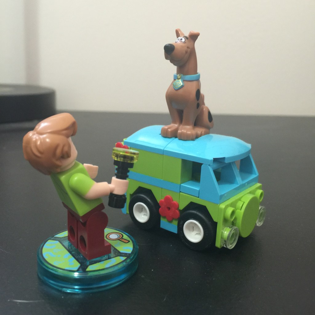 Scooby! Get down from there!
