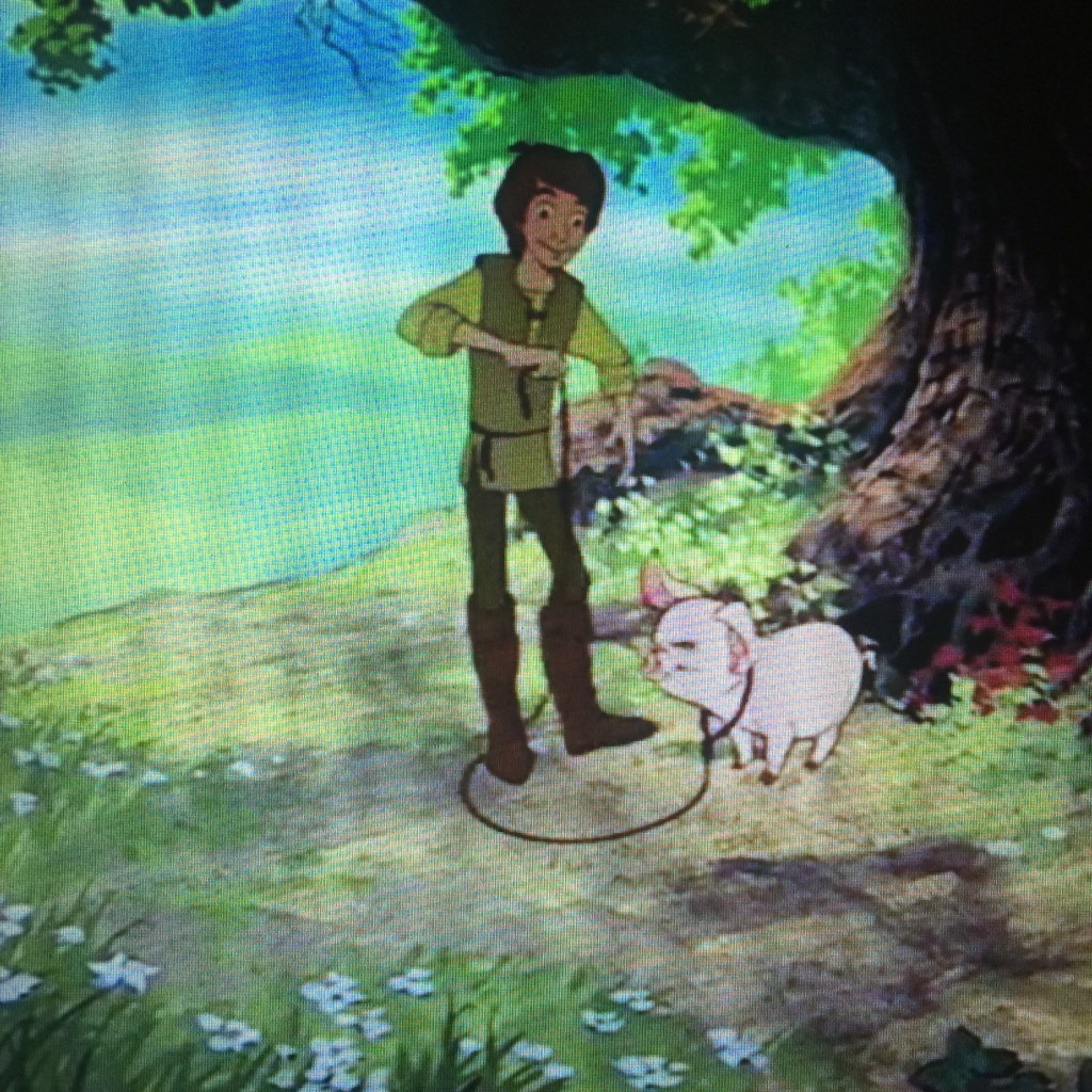 Aw yes, the age old tale of a man and his magic nosed pig.